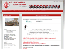 Tablet Screenshot of mellendorfer-tv.de